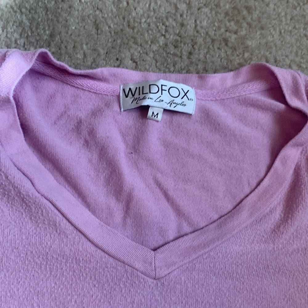 purple wild fox sweater - Picture 2 of 2